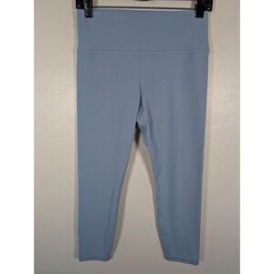 Athleta‎ Pants Women's Large Blue Transcend Crossover Activewear Leggings